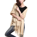 2017 newest style claret cashmere shawl